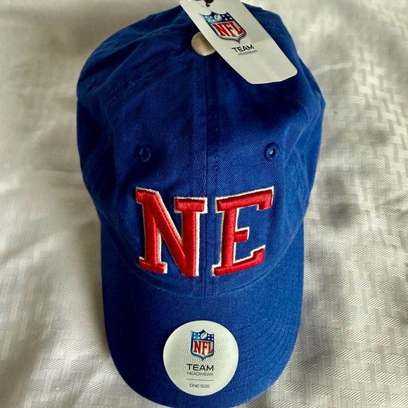 Team Apparel Other - New England Patriots Hat NFL Football Cap Adjustable blue red